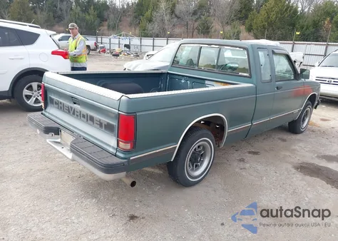 1993 Chevrolet S Truck S10 z USA, uszkodzony, nr VIN 1GCCS19Z4P8107403